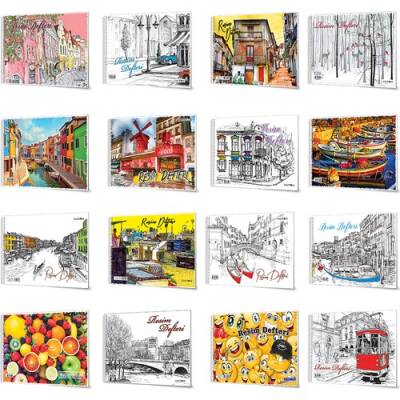 Çınar Resim Defteri 17X24 Pp Kpk Spr 25Yp - Çınar