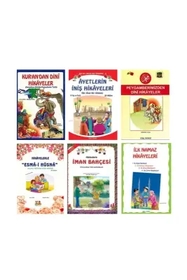 Çocuklar İçin Dini Hikayeler Seti 6 Kitap - Uysal Yayıncılık (1)