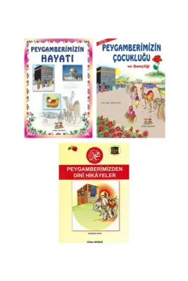 Çocuklar İçin Peygamberimizin Hayatı ve Hikayeleri 3 Kitap - Uysal Yayıncılık (1)
