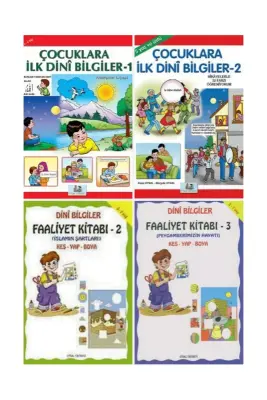 Çocuklar İçin Temel Dini Bilgiler Seti 4 Kitap - Uysal Yayıncılık (1)