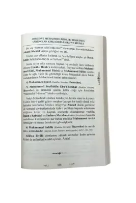 Çocuklara Muhammed Ve Ahmed İsimlerini Takmanın Faziletleri - 1