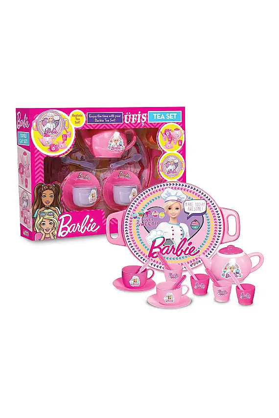 Dede Barbie Tepsili Çay Seti - 1