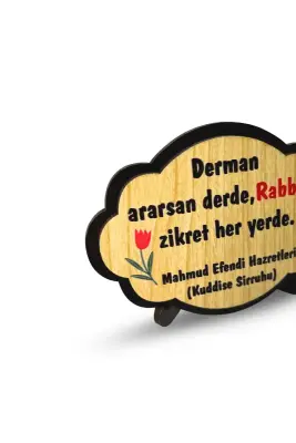 Derman Ararsan Derdine Ahşap Magnet - Bemenda (1)