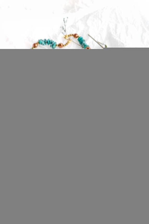 Devina, Turkuaz İnci Doğaltaş Kolye - 2