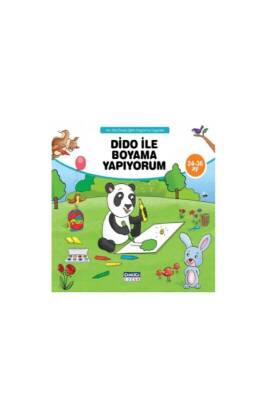 Dido İle Boyama Yapıyorum Boyama Kitabı - Çamlıca Çocuk Yayınları