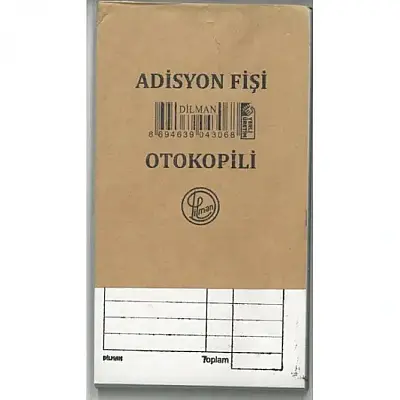 Dilman Adisyon Fişi Otokopili - Dilman (1)
