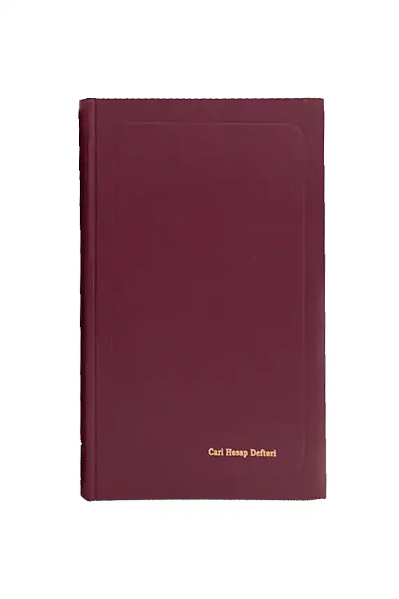Dilman Cari Hesap Defteri 17 x 24 96 Yaprak - 1