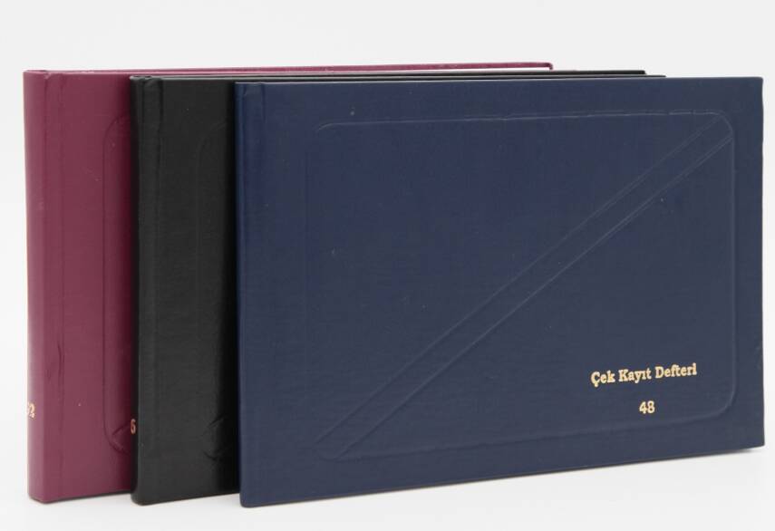 Dilman Çek Kayıt Defteri 12x27 48 Yaprak - 3