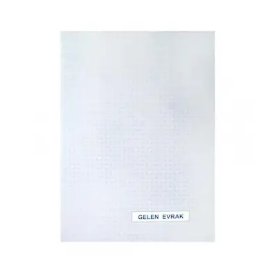 Dilman Gelen Evrak Defteri Karton Kapak - 2