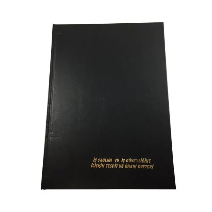 Dilman İş Güvenliği ve İş Sağlığı Tespit Öneri Defteri Ciltli - 2