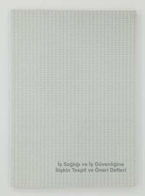 Dilman İş Güvenliği ve İş Sağlığı Tespit Öneri Defteri Karton Kapak - 3
