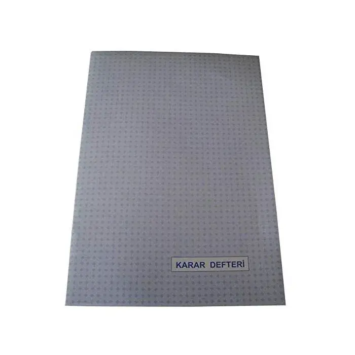 Dilman Karar Defteri Karton Kapak Numaralı 40 Yaprak - 2