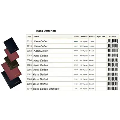 Dilman Kasa Defteri 17 x 24 368 Yaprak - 1