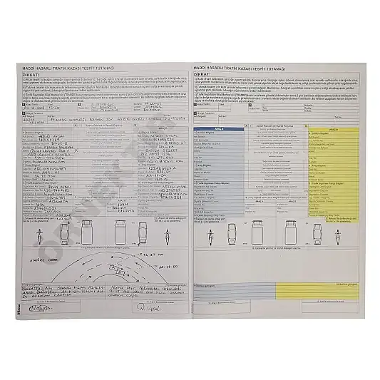 Dilman Kaza Tespit Formu Otokopili - 3