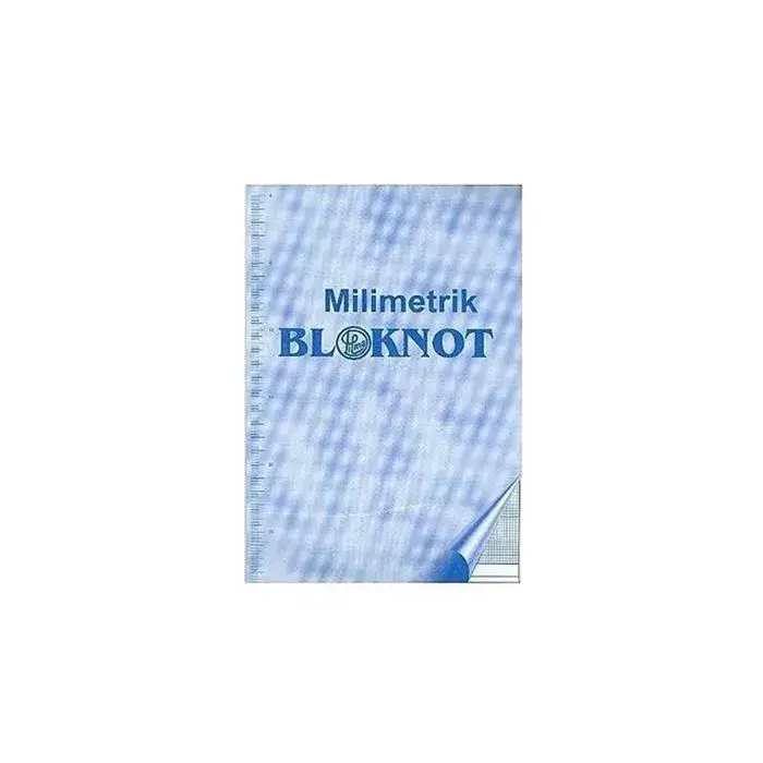 Dilman Milimetrik Bloknot Defteri A4 Mavi - 2