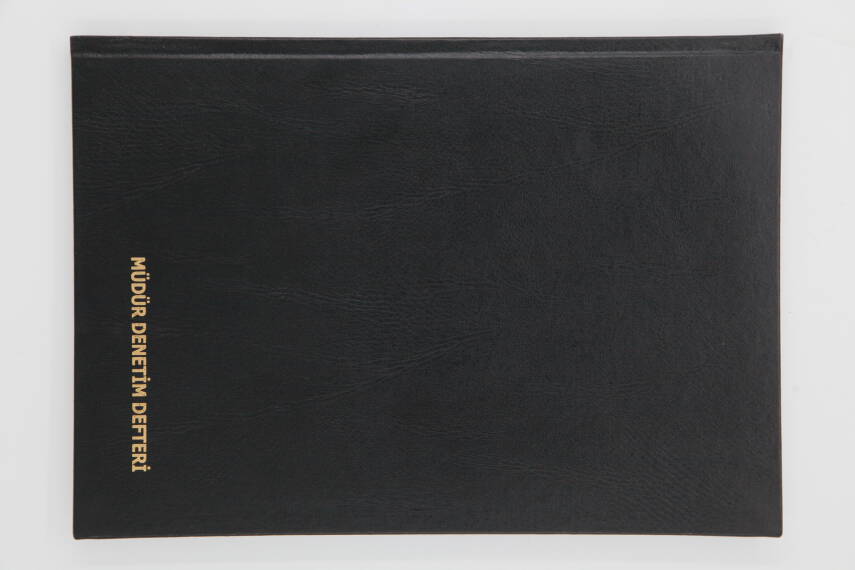 Dilman Okul Müdürü Denetim Defteri 96 Yaprak - 3