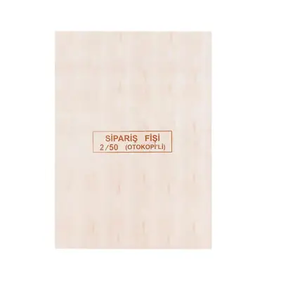 Dilman Sipariş Fişi 50 Sayfalı 3 Nüshalı - 1