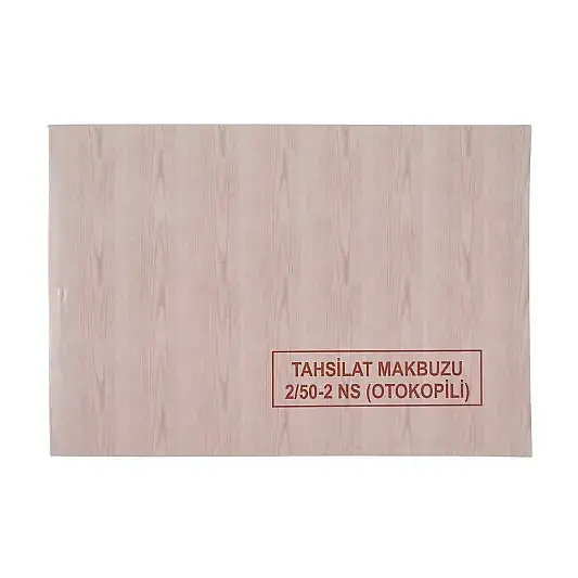 Dilman Tahsilat Makbuzu 2 Nüshalı - 4