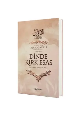 Dinde Kırk Esas - Semerkand Yayınları (1)