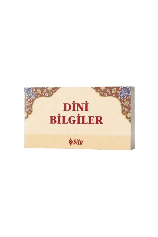 Dini Bilgiler - Kartela - 2