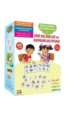 Dini Kelimeler ve Kavramlar Oyunu - Zeka ve Dikkat Geliştirme Oyunu - Uysal Yayıncılık