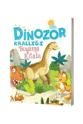 Dinozor Krallığı Boyama Kitabı - Piar Kids