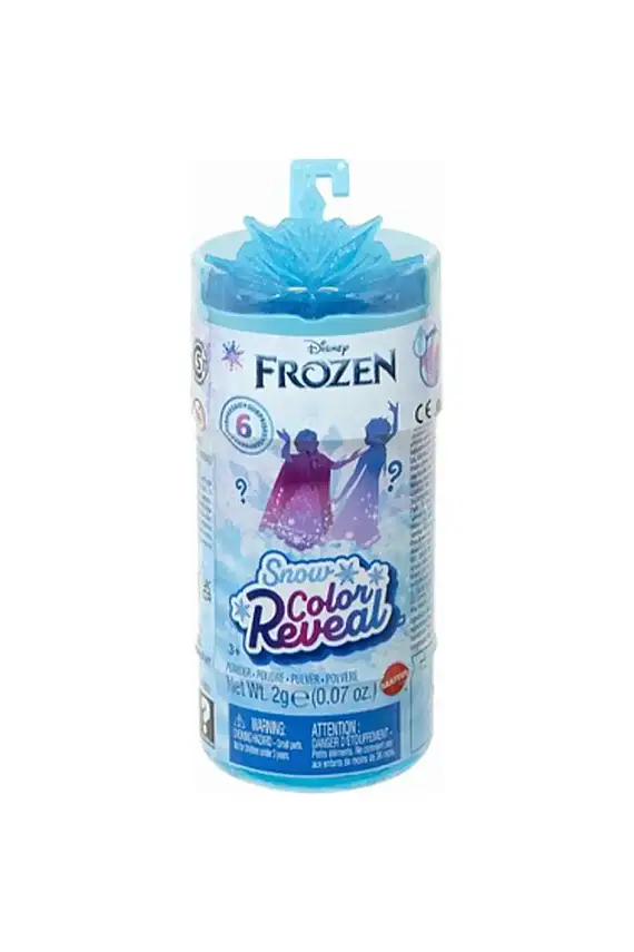 Disney Karlar Ükesi Color Reveal Renk Değiştiren Prenses Bebekler Sürpriz Paket - 1
