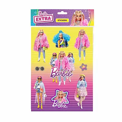 Dolphin Barbie 3D Sticker - 1