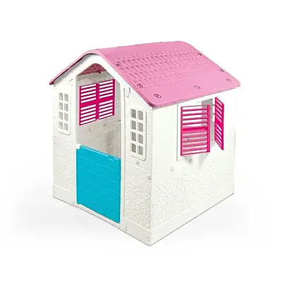 Dolu Aksesuarlı Oyun Evi Pembe - Dolu (1)