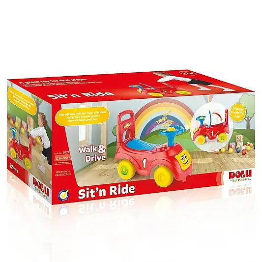 Dolu Bingit Araba Sesli Kırmızı - 2