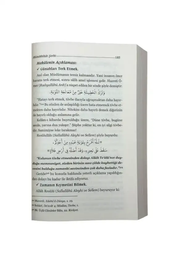 Dostça Tembihler Münebbihat Tercümesi - 3