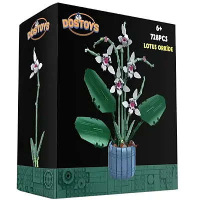 Dostoys Lotus Orkide Çiçek Lego - Dostoys (1)