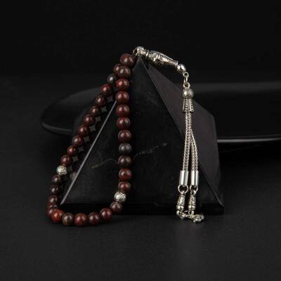 Dragon Jasper Doğal Taş Tesbih 33lük - 6mm - 3