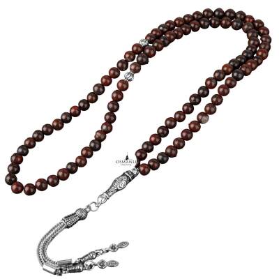Dragon Jasper Doğal Taş Tesbih 99luk - 6mm - Doğal Taş (1)