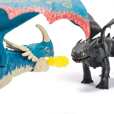 Dreamworks Dragons Ejderhanı Nasıl Eğitirsin Toothless Ve Deadly Nadder Figürü - 13