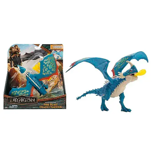 Dreamworks Dragons Ejderhanı Nasıl Eğitirsin Toothless Ve Deadly Nadder Figürü - 15