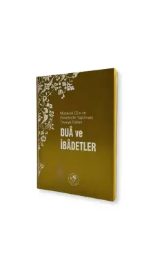 Dua Ve İbadetler - 1