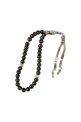 Dumanlı Kuvars Doğal Taş Tesbih 33lük - 6mm - 2