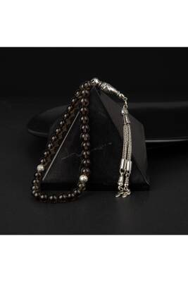 Dumanlı Kuvars Doğal Taş Tesbih 33lük - 6mm - 3