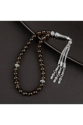 Dumanlı Kuvars Doğal Taş Tesbih 33lük - 8mm - 2