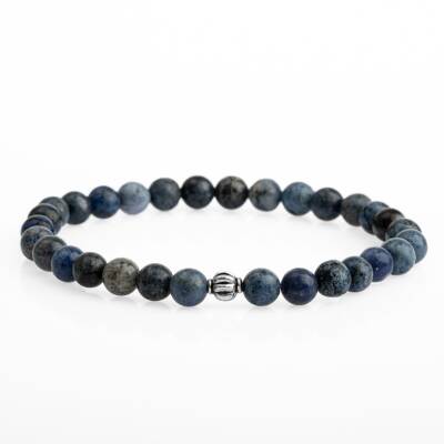 Dumortierit 6mm Doğal Taş Bileklik - Osmanlı Doğaltaş