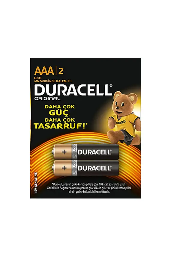 Durecell Aaa İnce Pil 2 Li - 1
