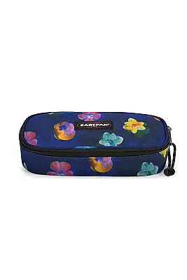 Eastpak Oval Single Flower Blur Navy Kalem Çantası - 1