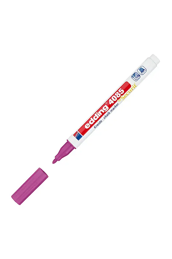 Edding 4085 Likit Tebeşir Kalemi Ahududu 1-2 mm - 1
