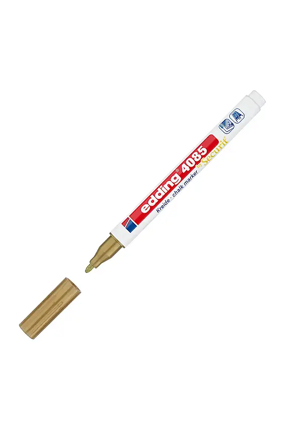 Edding 4085 Likit Tebeşir Kalemi Altın 1-2 mm - 1