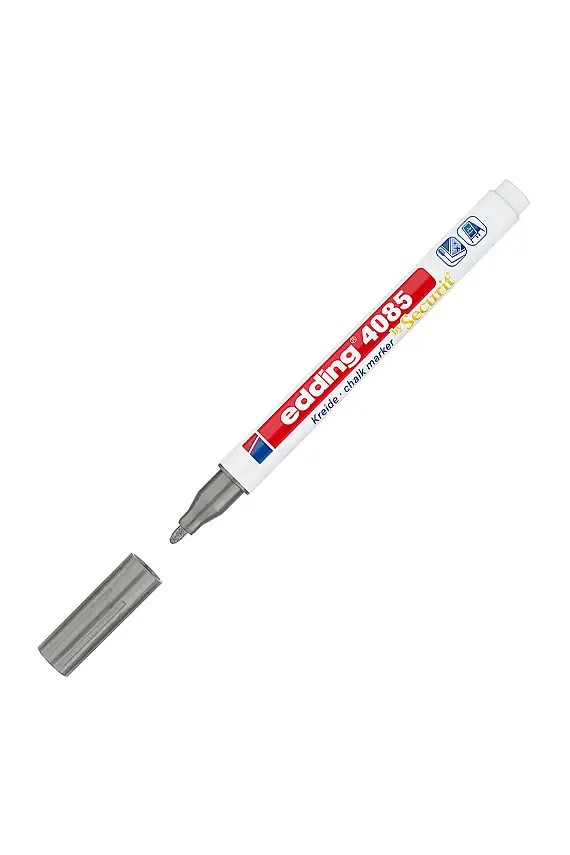Edding 4085 Likit Tebeşir Kalemi Gümüş 1-2 mm - 1