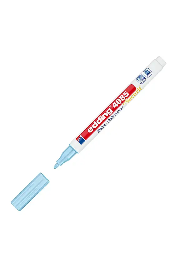 Edding 4085 Likit Tebeşir Kalemi Pastel Mavi 1-2 mm - 1