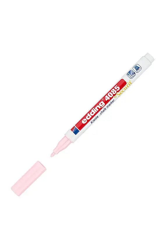 Edding 4085 Likit Tebeşir Kalemi Pastel Pembe 1-2 mm - 1