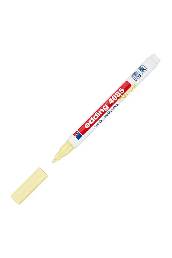 Edding 4085 Likit Tebeşir Kalemi Pastel Sarı 1-2 mm - 1