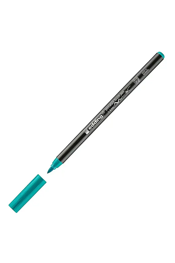 Edding 4200 Porselen Kalemi Turkuaz - 1